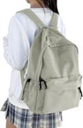 Lightweight Water-Resistant Backpack, Green