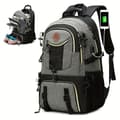 Large Travel Backpack - Spacious Laptop Bag with Shoe Storage, Waterproof, Comfortable Straps, Multiple Compartments, Perfect for