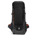 Backpack Oxford Fabric Breathable Durable Buckle Design Climbing Backpack for Hiking Camping 65L Black