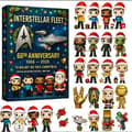 Julkalender 2025 – Akryldekoration i full stil INTERSTELLAR FLEET