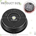 Miniatyrbillede 4 af 5: 6 stk. Solcellelamper Udskiftningstop 7 Solcellelampe Dele Led Solpanel Lanterne Dæksler Lamper Kompatible Udendørs{F2]