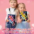 Miniatyrbild 5 av 5: 24-pack Självlysande Ödlor, Alla Hjärtans Dag-presenter för Barns Klassrumsutbyte, för Pojkar & Flickor