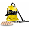 Miniatyrbilde 3 av 5: 5 stk støvsugerposer for Karcher WD3, WD 3 Premium, WD3200, WD3500P, A2204, A2204, A2534, SE4001, KAR69591300