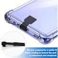 Pikkukuva 5 / 5: (6 kpl, Musta) Type C -portin pölysuojus, USB C -pölysuojus puhelimelle, Type-C -latausportin silikoninen pölysuojus