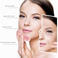 Miniatyrbilde 2 av 5: Gua Sha - Gua Sha-stein for ansikt - Hjerteformet stein for ansiktsbehandling - Anti-rynke massasjeverktøy for ansikt - Gua Sha ansiktsmassasje (Rosa)