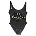 Miniatyrbillede 5 af 5: S-3xl Print Team Brud Badedragt i ét stykke Kvinder Badetøj Polterabend Badedragt Sommer Strandtøj Badedragt bride1 bride1 M