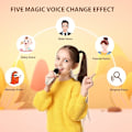 Miniatyrbild 5 av 5: Karaokemaskin för Barn med 2 Mikrofoner & Bluetooth, Julklapp till Flickor 3-12 År