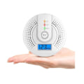 Miniatyrbillede 1 af 5: Kuliltealarm, digitalt display og lydalarm, bærbar rejsealarm