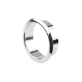Miniatyrbilde 3 av 4: 50mm metall skrivebordsgjennomføring - dekorativ ring for møbeltråd
