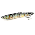 Miniatyrbilde 3 av 3: 14cm 20g Fiske Lokkemiddel Ål 9 Segment Multi-Ledd Synkende Wobbler for Gjedde Abbor Swimbaits Crankbait