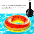 Miniatyrbild 4 av 5: 3-pack uppblåsbara pumpmunstycken huvud, luftpump uppblåsningsadapter Tillbehör för partiell luftbädd X