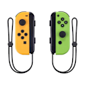 Miniatyrbilde 1 av 3: NS switch venstre og høyre håndtak joycon håndtak switch bluetooth håndtak med fjernvekking og håndrem (Yellow-green handle)