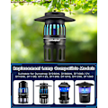 Miniatyrbild 2 av 5: 4-pack 41050 7W Ersättningslampor för Dynatrap DT1050 DT1100 DT1250, 1/2 tunnland Utbyteslampa U-formad Utbyteslampor för DynaTrap_Newway