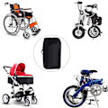 Miniatyrbild 4 av 5: Barnvagnsförvaringsväska, Universal Baby med axelrem