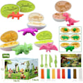Miniatyrbild 2 av 4: Leklera Dinosaurieägg Set För Barn Dinosaurie Leklera Formar Leklera Tillbehör Dinosaurieleksaker Present För 3 4 5 6 7 8 År Flickor Pojkar FL