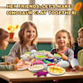 Miniatyrbild 4 av 4: Leklera Dinosaurieägg Set För Barn Dinosaurie Leklera Formar Leklera Tillbehör Dinosaurieleksaker Present För 3 4 5 6 7 8 År Flickor Pojkar FL