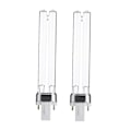 Miniatyrbillede 1 af 5: 2 stk. 9w G23 Base Akvarium Fisketank UV Sterilisator Rensningslamper Bakteriedræbende Ultraviolet Udskiftningspærer -ES