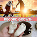 Miniatyrbild 3 av 3: DIY Hand Casting Kit Hand Gips Staty Gjutform Hand Hållande Hantverk för Par