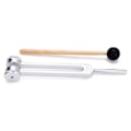 Miniatyrbilde 5 av 5: Stemmegaffel 128 Hz, C-128 Frekvens Aluminiumlegering Ikke-magnetisk Stemmegaffel For Healing Med Hammer