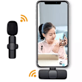 Miniatyrbillede 2 af 5: Lavalier Mini Mikrofon 2-pak Trådløs iPhone & Android Til YouTube TikTok Vlog