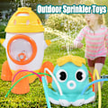 Miniatyrbillede 3 af 5: Udendørs Vandspreder til Børn Blæksprutte Roterende Sprinkler Legetøj Sommer Vandlegetøj til Drenge og Piger