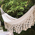 Miniatyrbild 3 av 3: Black Hammock with 300 kg Max Load, 200 x 150 cm. Load Capacity 150 kg, 1 to 2 People