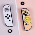 Miniatyrbilde 3 av 3: Tommelgrepbeskyttere kompatible med Nintendo Switch Lite, myke silikonbeskyttere for joystick, 4 stk (Totoro)