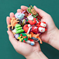 Miniatyrbillede 3 af 5: Julemand Kreativ Viskelæder Blindbox Gaveæsken Gavepris