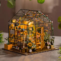 Miniatyrbillede 5 af 5: DIY Træhusdocka Kit med Møbler - Miniatyr 3D Puslespil til Hjemindretning