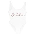 Miniatyrbillede 1 af 5: S-3xl Print Team Bride One Piece Badedragt Kvinder Badetøj Polterabend Badedragt Sommer Strandtøj Badedragt bride4 bride4 L