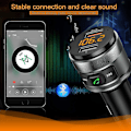 Pikkukuva 4 / 5: Bluetooth 5.0 Auton FM-lähetin, 3.0 Langaton Bluetooth FM-radion sovitin Musiikkisoitin FM