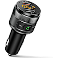 Pikkukuva 1 / 5: Bluetooth 5.0 Auton FM-lähetin, 3.0 Langaton Bluetooth FM-radion sovitin Musiikkisoitin FM