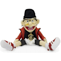 Miniatyrbild 1 av 2: Super Mario Logan Jeffy Plyschleksak Cosplay Miljonärssångare Hatt Handdocka Spel Fylld Dock Barnpresenter