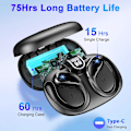 Pikkukuva 2 / 5: Langattomat Bluetooth-urheilukuulokkeet, 2023 Bluetooth 5.3 -kuulokkeet ENC-kohinanvaimennuksella, 90H Hi-F