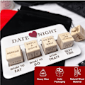 Miniatyrbild 3 av 5: Date Night-tärningar för par, romantiskt att göra Date Night-parspel med väskaförvaring, perfekt för par Alla hjärtans dag, födelsedag, bröllop 1 set