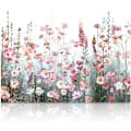 Miniatyrbild 1 av 5: (30x40cm) Måla efter nummer för vuxna Blommor Rosa, Färgrik