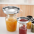 Miniatyrbillede 3 af 5: Rustfrit stål Konserveringstragt med bred mund Tyk Salatdressing Tragt Nyt design