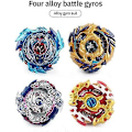 Pikkukuva 4 / 5: Taistelulelu Burst Gyro -setti stadionilla, 4 pyörivää osaa ja 2 laukaisinta, Battle Arena Gyro -pelisetti syntymäpäivälahjaksi lapsille pojille tytöille A