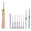 Pikkukuva 1 / 3: 11 kpl Punch Needle -työkalusetti, kirjontapistot, Punch Needle & neulalangoitin, kirjontatyökalu C