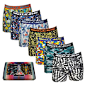 Miniatyrbild 1 av 5: 7-pack Högstaberg Boxerkalsonger Flerfärgad Flerfärgad xl