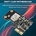 Miniatyrbillede 4 af 5: Graffiti WIFI Mobiltelefon Boot Switch Fjernbetjening Computer Startup Boot Stick Blue Screen of Death Tidsindstillet Genstart