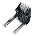 Pikkukuva 2 / 5: Hiustenleikkurin kiinteä pituuden säätökampa malleille Hc7460 Hc7462 Hc9450 Hc9452 Hc9490 7-24mm