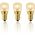 Miniatyrbillede 2 af 5: 3-pak 25W Dæmpbar Ovnlampe, E14 T22, 25W Glødepære, H