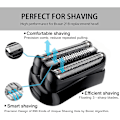 Miniatyrbilde 2 av 5: 3-pakning Barberblad 360 Barberblad Kompatible med Philips Oneblade Erstatningsblad One Blade Pro-blader Med 360° Rotasjon Høy Kvalitet