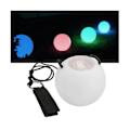 Miniatyrbild 3 av 5: 2 st LED Poi-bollar Glow Poi-bollar LED Glow Leksaksbollar Strobe Snurrande Boll för Barn Vuxna