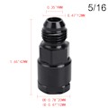 Pikkukuva 4 / 5: Auton varaosat AN6AN8 polttoaineen jakoputken liitin sopii LS1LS3/8 letkuliittimelle 5/16 liitin{f769}