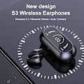Miniatyrbilde 3 av 5: Trådløse Ørepropper Bluetooth Headset