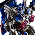 Miniatyrbillede 3 af 5: Transformer legetøj Optimus Prime legetøj, transformerbar bilrobot, transformerbar actionfigur model, børnefødselsdagsgave