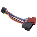 Miniatyrbillede 5 af 5: ISO kabeladapter til bilstereo, 16-polet stik, erstatning for Alpine