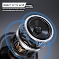 Miniatyrbilde 3 av 5: Gaming Headset med Mikrofon, Bluetooth Gaming Hodetelefoner med